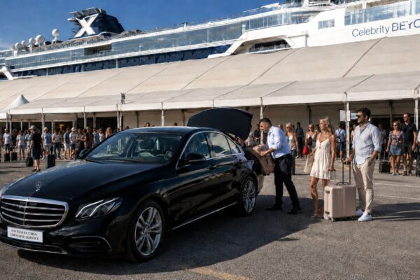 Civitavecchia Port to Fiumicino Airport – Mercedes-Benz E Class