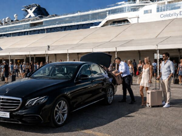 Civitavecchia Port to Fiumicino Airport – Mercedes-Benz E Class